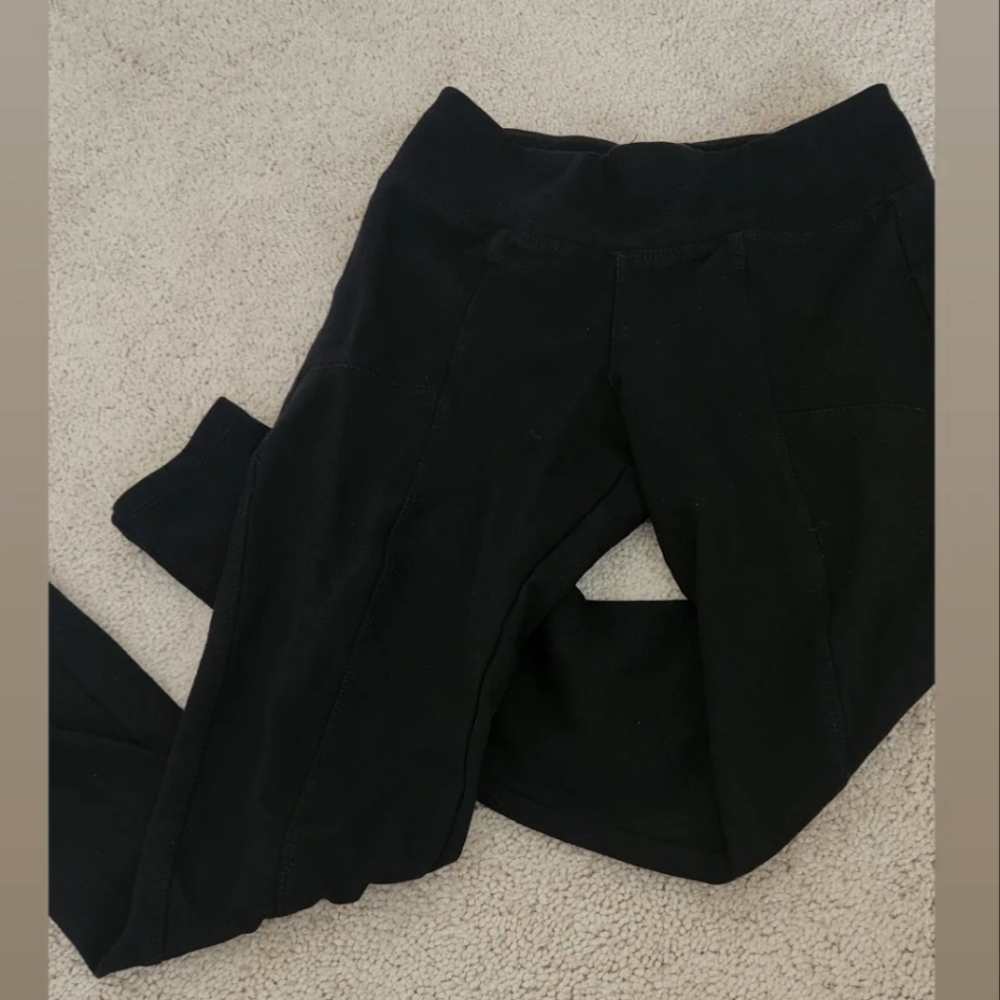 Black Thick Winter Leggings